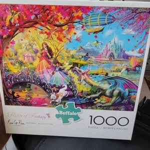 New In Box 1000 pieces flight of fantasy puzzle